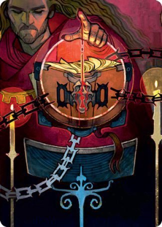 Sign in Blood Art Card [Strixhaven: School of Mages Art Series] | Exor Games Truro