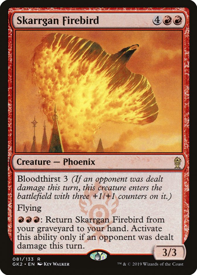 Skarrgan Firebird [Ravnica Allegiance Guild Kit] | Exor Games Truro