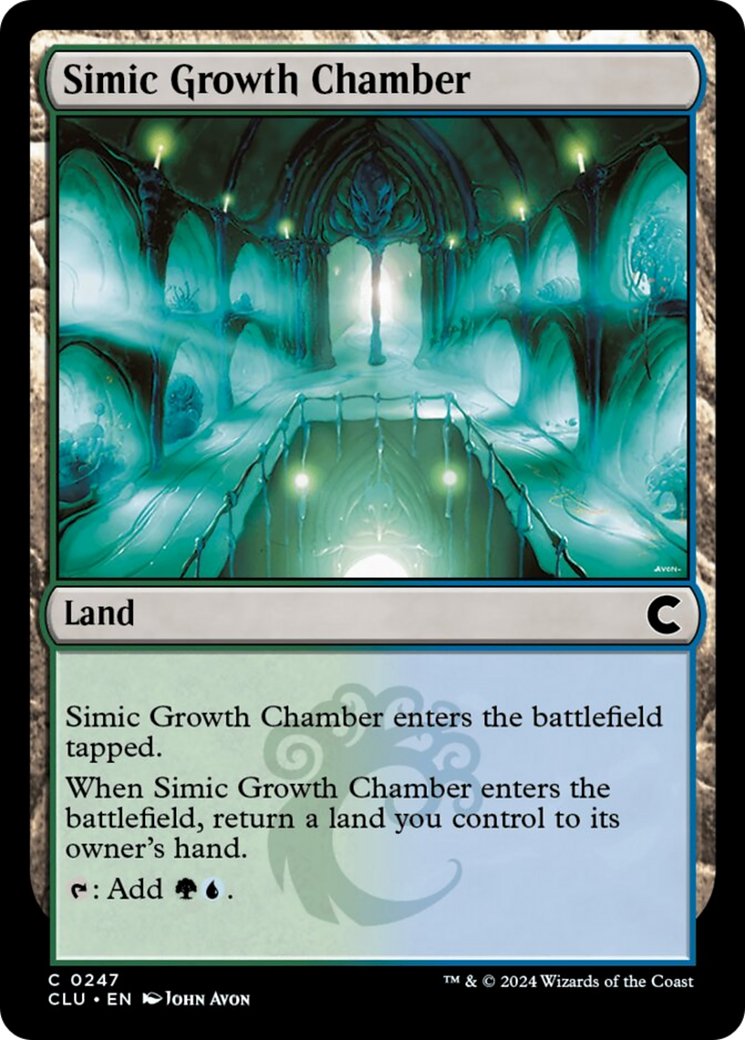 Simic Growth Chamber [Ravnica: Clue Edition] | Exor Games Truro