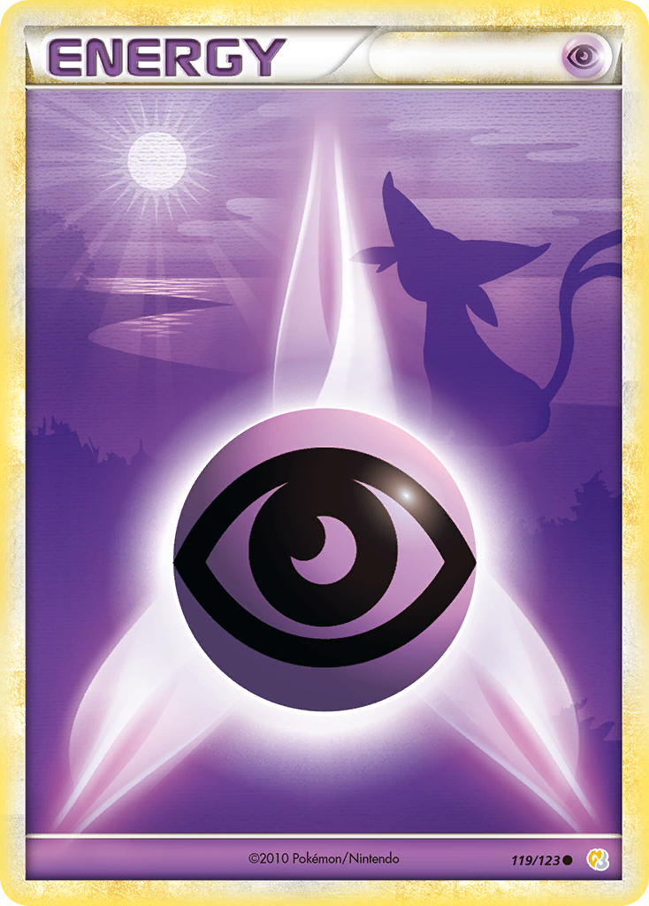 Psychic Energy (119/123) [HeartGold & SoulSilver: Base Set] | Exor Games Truro