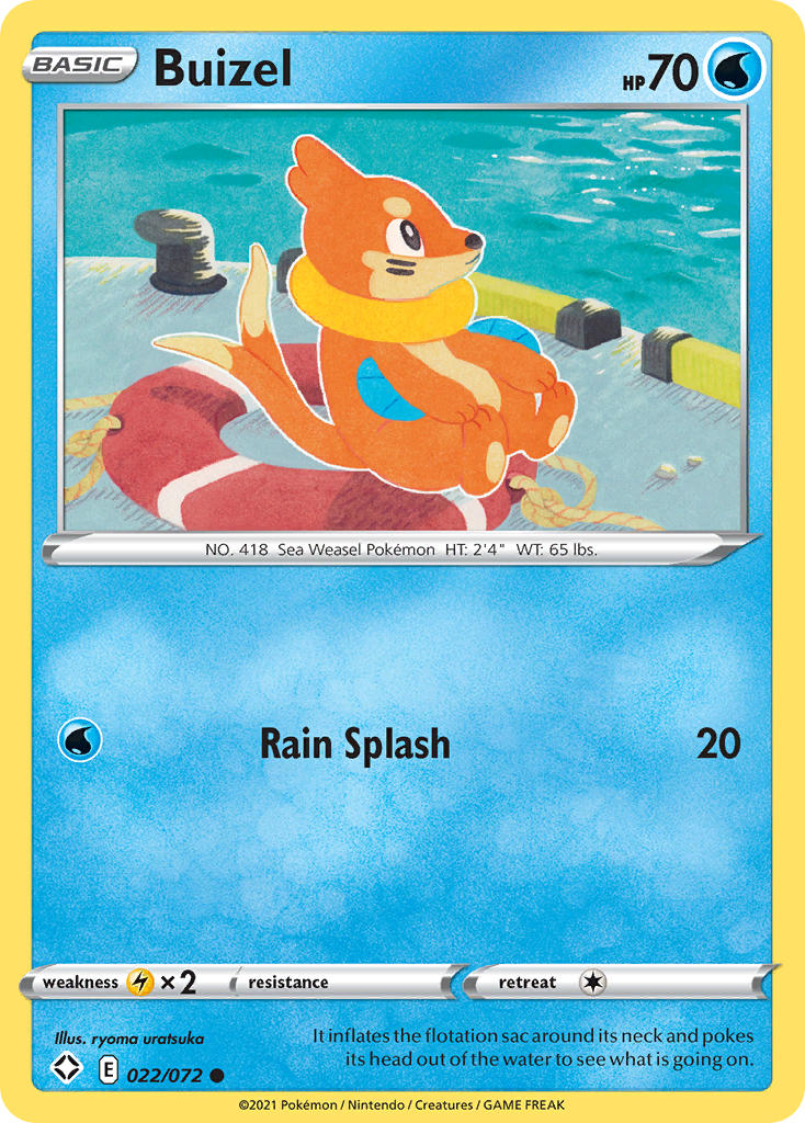 Buizel (022/072) [Sword & Shield: Shining Fates] | Exor Games Truro