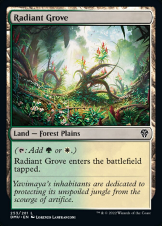 Radiant Grove [Dominaria United] | Exor Games Truro