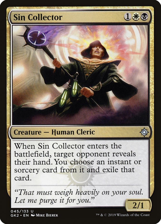 Sin Collector [Ravnica Allegiance Guild Kit] | Exor Games Truro