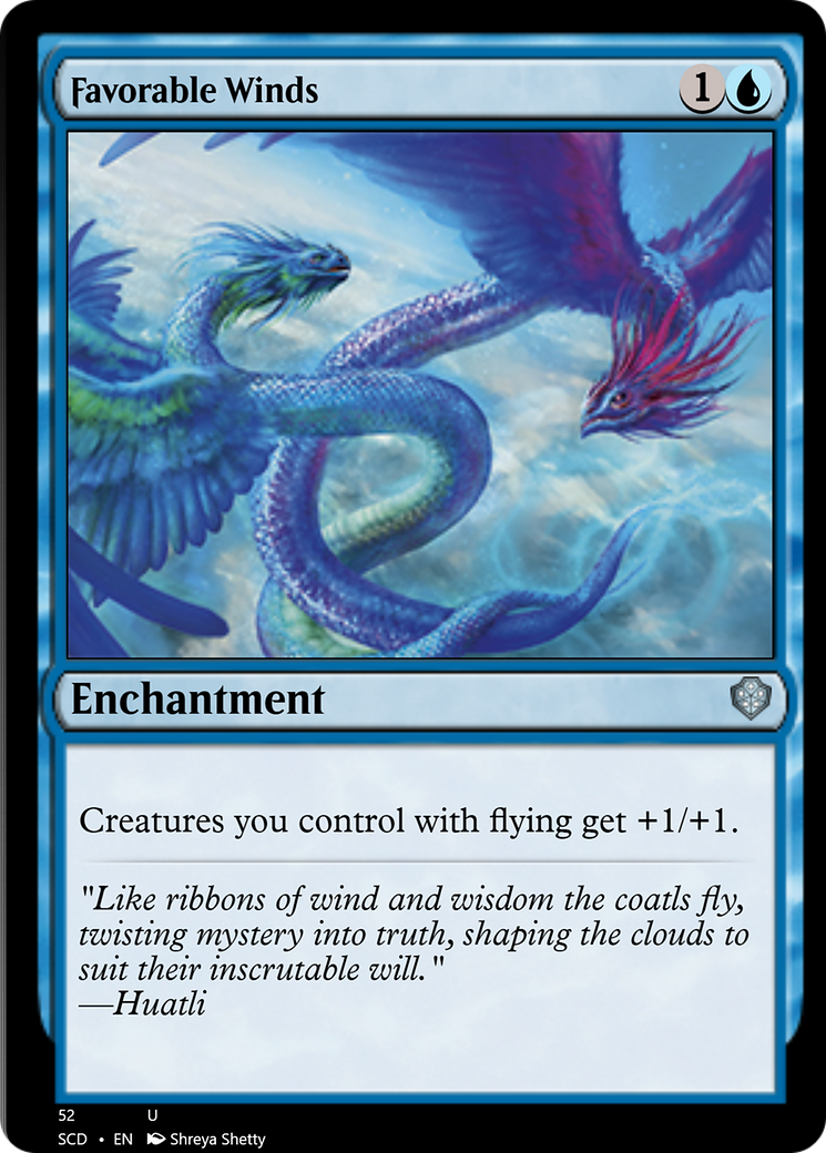 Favorable Winds [Starter Commander Decks] | Exor Games Truro