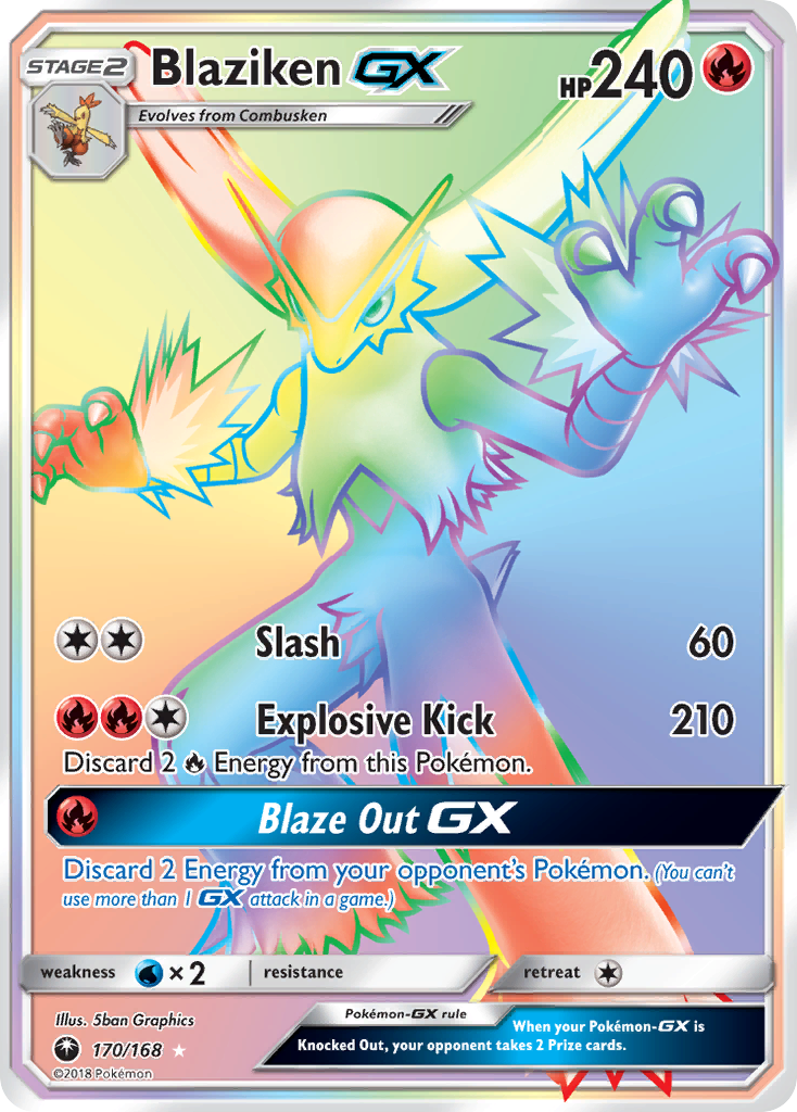 Blaziken GX (170/168) [Sun & Moon: Celestial Storm] | Exor Games Truro