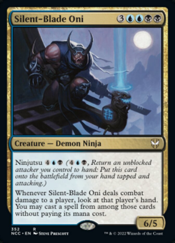 Silent-Blade Oni [Streets of New Capenna Commander] | Exor Games Truro