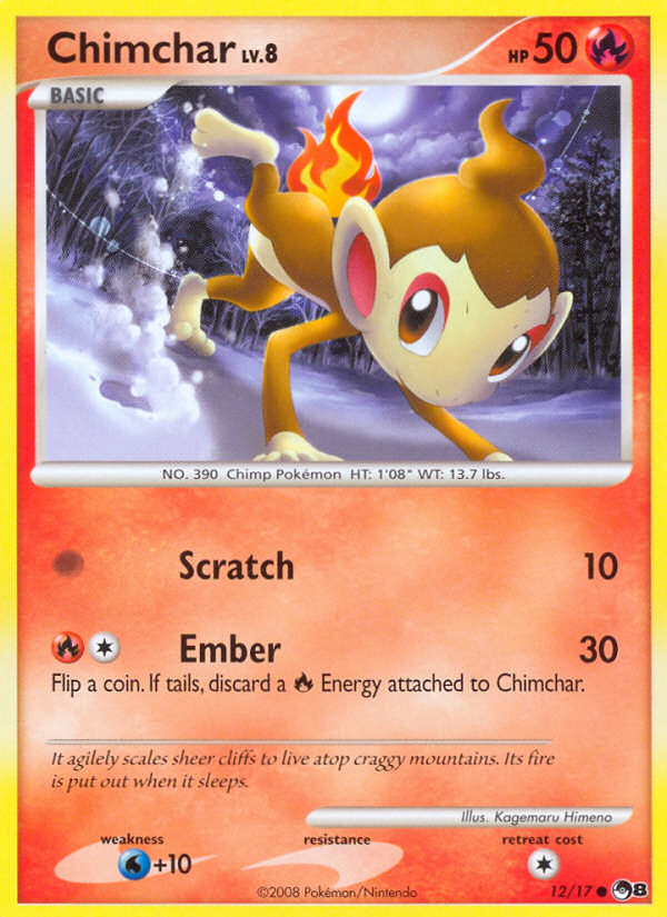 Chimchar (12/17) [POP Series 8] | Exor Games Truro