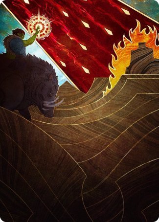 Stone Rain Art Card [Strixhaven: School of Mages Art Series] | Exor Games Truro
