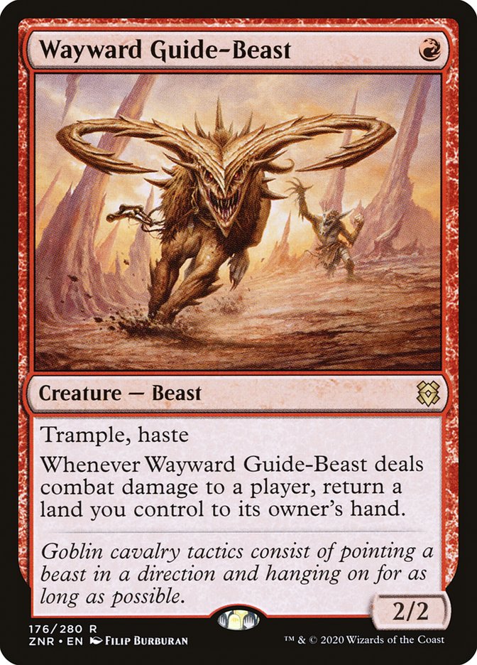 Wayward Guide-Beast [Zendikar Rising] | Exor Games Truro