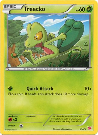 Treecko (24/30) [XY: Trainer Kit 2 - Latias] | Exor Games Truro