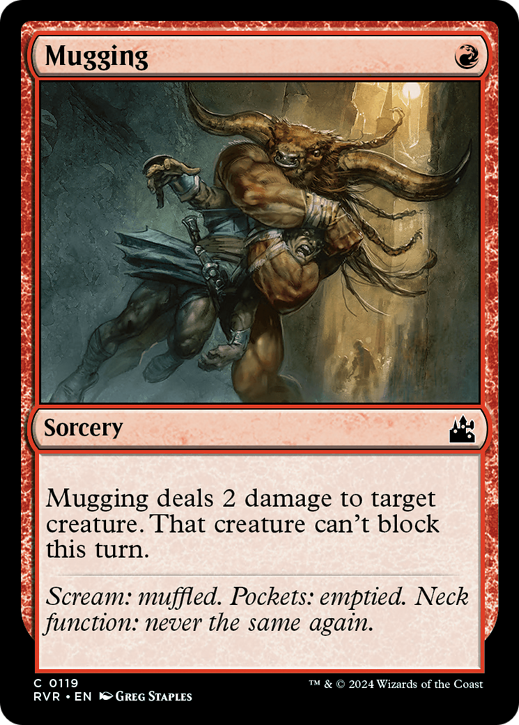 Mugging [Ravnica Remastered] | Exor Games Truro