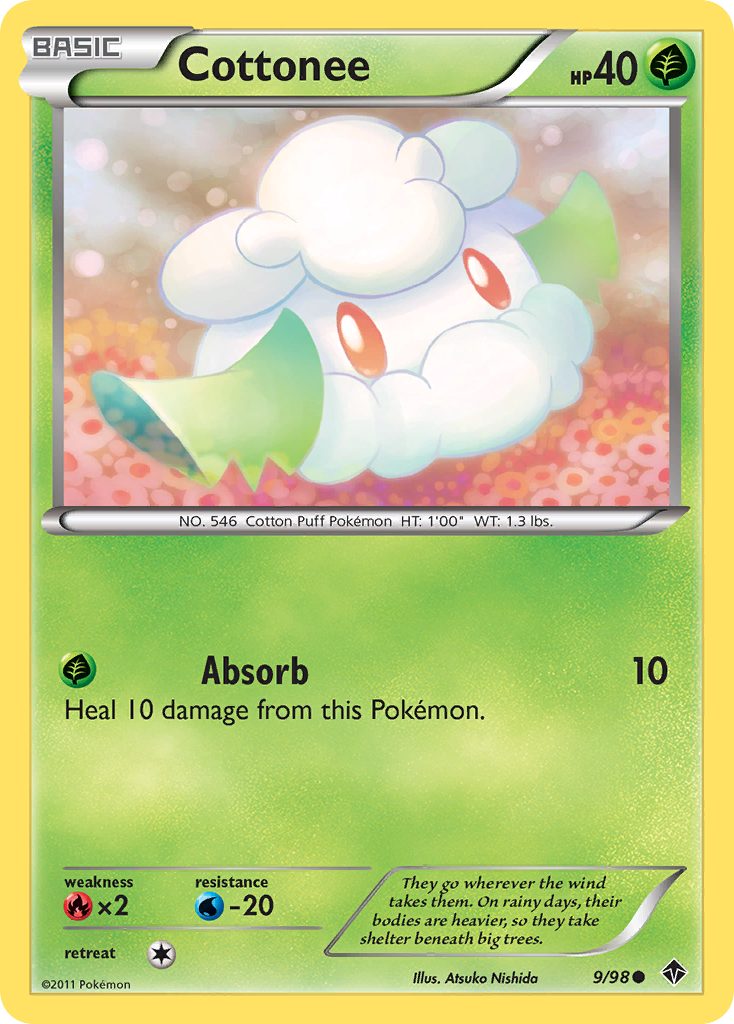 Cottonee (9/98) [Black & White: Emerging Powers] | Exor Games Truro