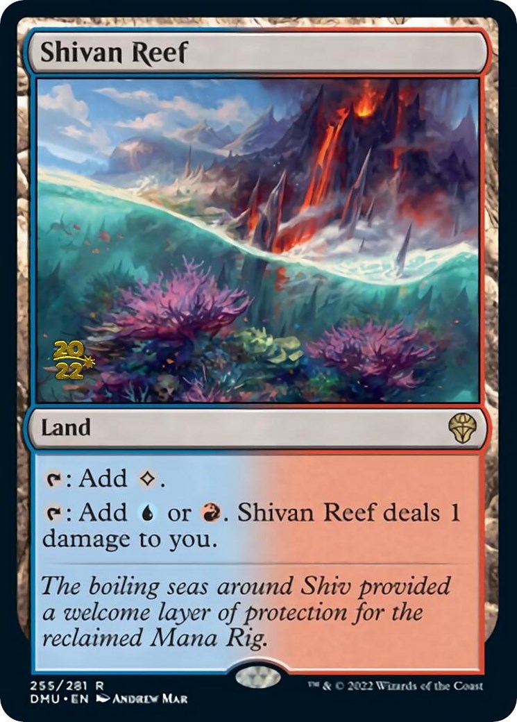 Shivan Reef [Dominaria United Prerelease Promos] | Exor Games Truro