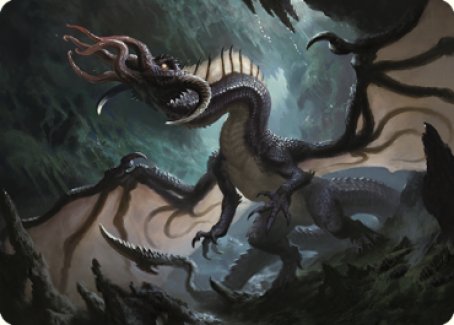 Brainstealer Dragon Art Card [Commander Legends: Battle for Baldur's Gate Art Series] | Exor Games Truro