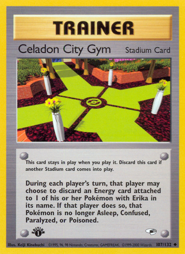 Celadon City Gym (107/132) [Gym Heroes 1st Edition] | Exor Games Truro