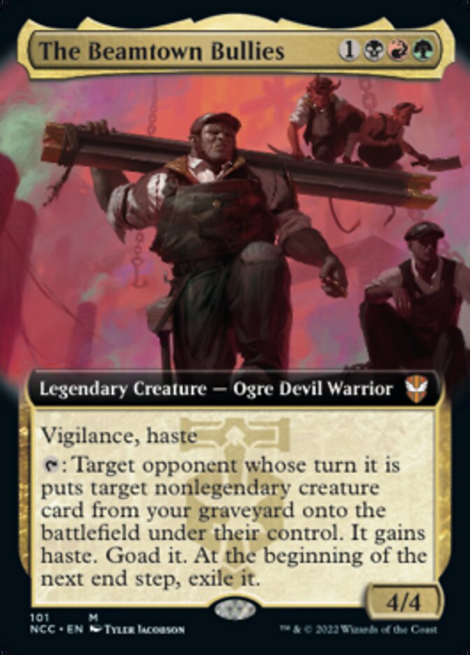 The Beamtown Bullies (Extended Art) [Streets of New Capenna Commander] | Exor Games Truro