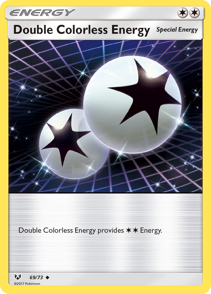 Double Colorless Energy (69/73) [Sun & Moon: Shining Legends] | Exor Games Truro