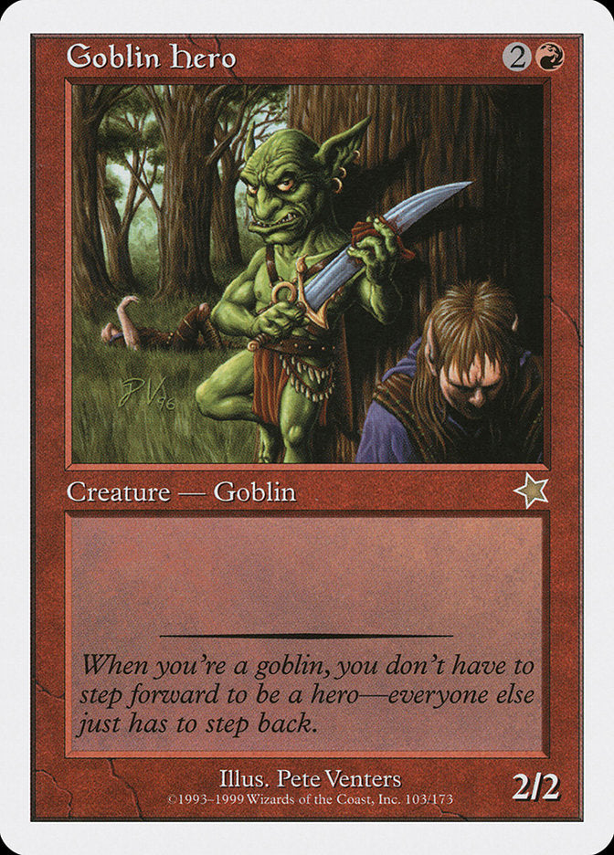 Goblin Hero [Starter 1999] | Exor Games Truro