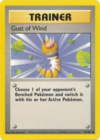 Gust of Wind (93/102) [Base Set Unlimited] | Exor Games Truro