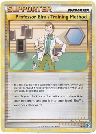 Professor Elm's Training Method (25/30) [HeartGold & SoulSilver: Trainer Kit - Gyarados] | Exor Games Truro