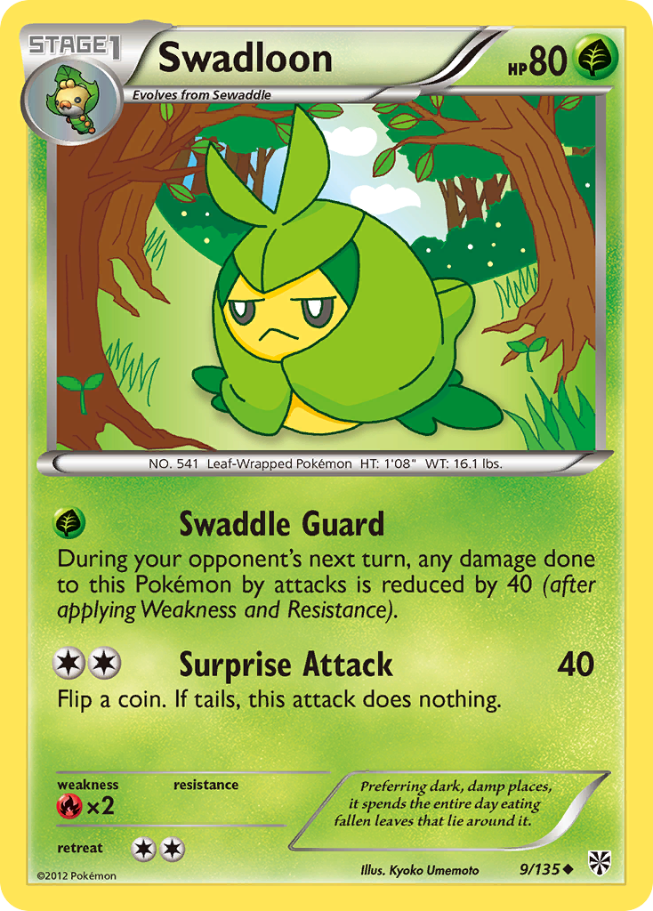 Swadloon (9/135) [Black & White: Plasma Storm] | Exor Games Truro