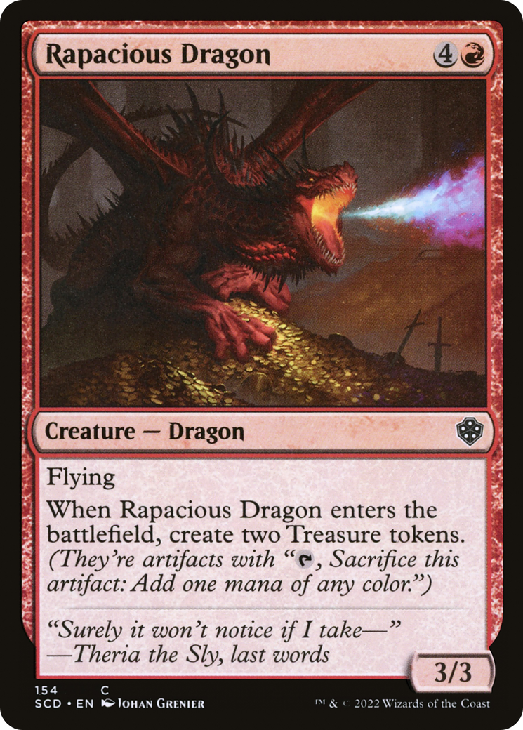 Rapacious Dragon [Starter Commander Decks] | Exor Games Truro