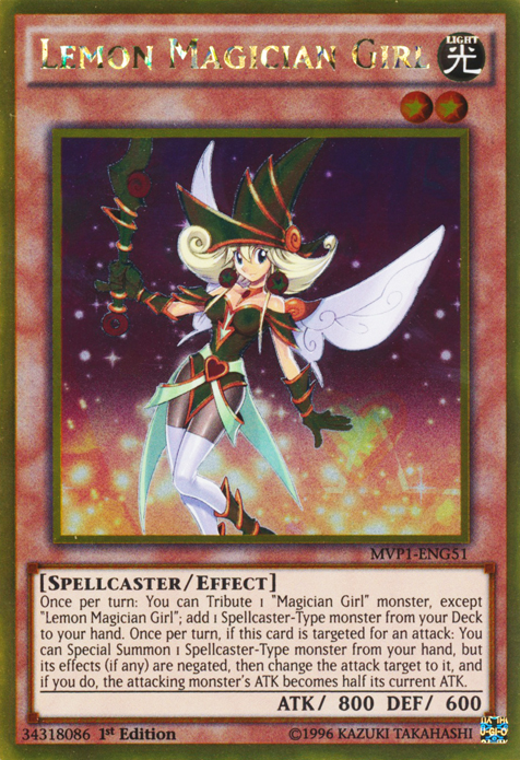 Lemon Magician Girl [MVP1-ENG51] Gold Rare | Exor Games Truro