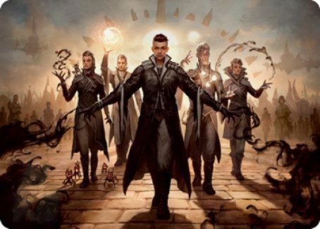 Silverquill Command Art Card [Strixhaven: School of Mages Art Series] | Exor Games Truro