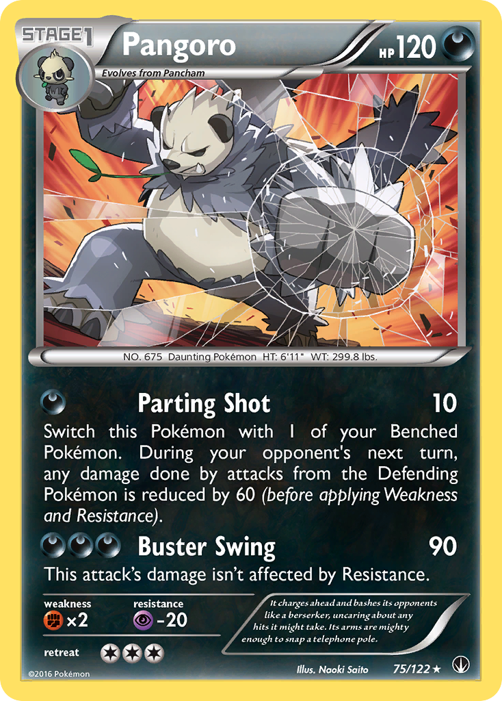 Pangoro (75/122) [XY: BREAKpoint] | Exor Games Truro