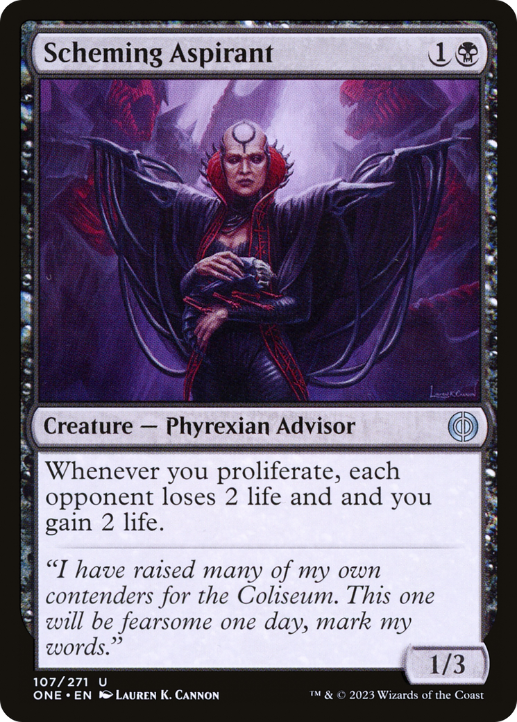 Scheming Aspirant [Phyrexia: All Will Be One] | Exor Games Truro