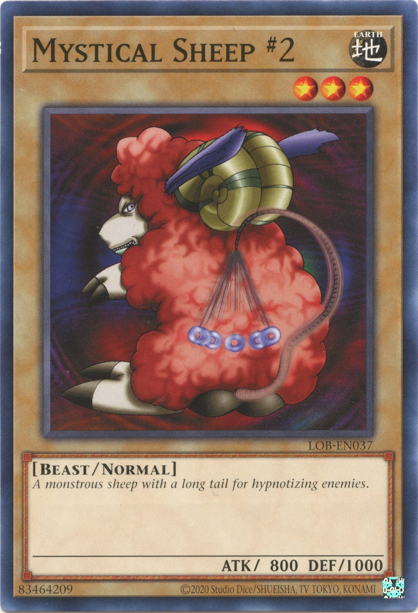 Mystical Sheep #2 (25th Anniversary) [LOB-EN037] Common | Exor Games Truro