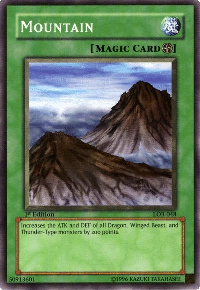 Mountain [LOB-048] Common | Exor Games Truro
