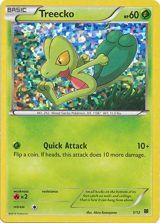 Treecko (1/12) [McDonald's Promos: 2015 Collection] | Exor Games Truro