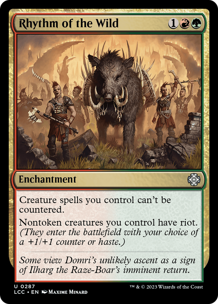Rhythm of the Wild [The Lost Caverns of Ixalan Commander] | Exor Games Truro