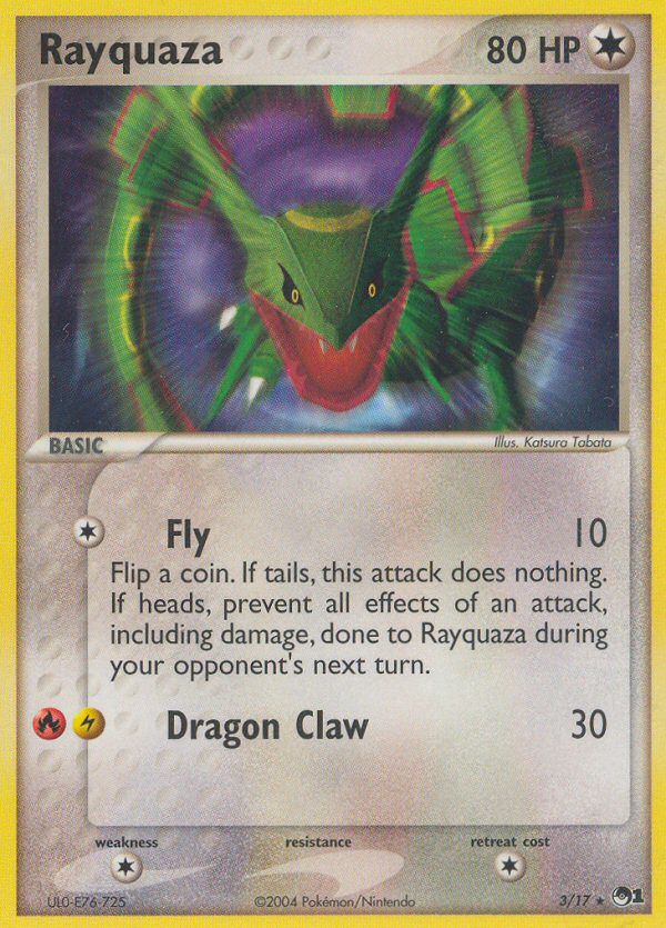 Rayquaza (3/17) [POP Series 1] | Exor Games Truro