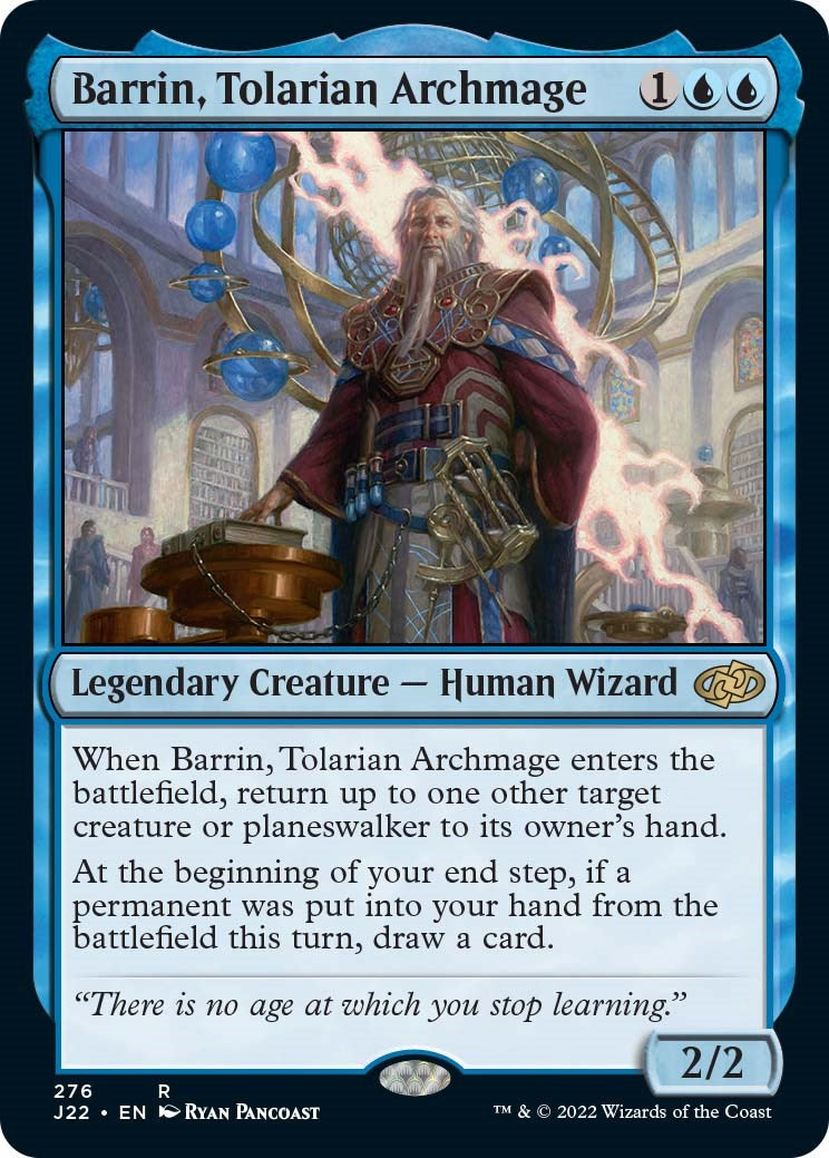 Barrin, Tolarian Archmage [Jumpstart 2022] | Exor Games Truro