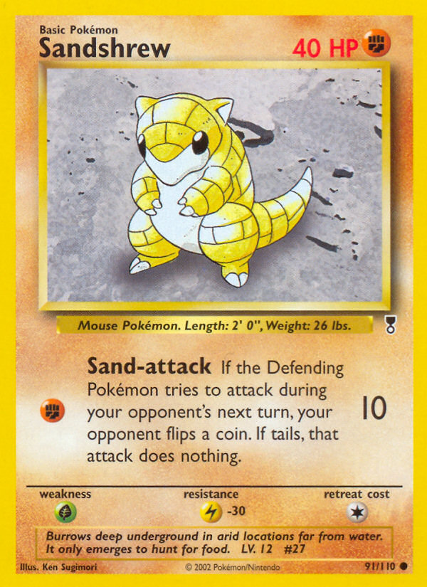 Sandshrew (91/110) [Legendary Collection] | Exor Games Truro