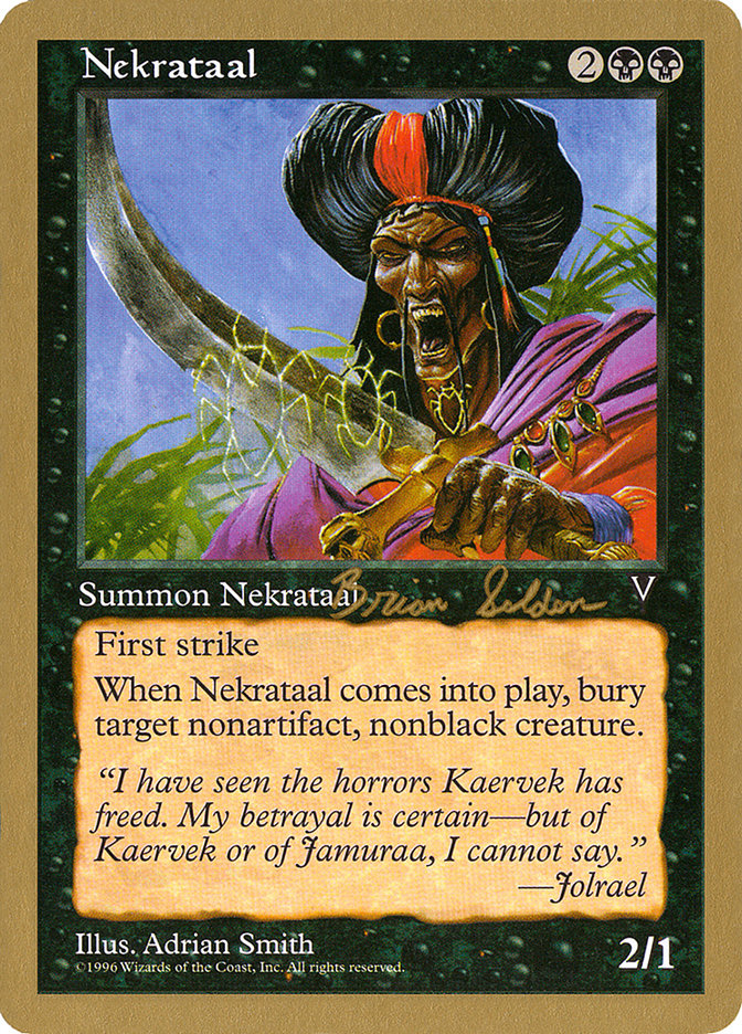 Nekrataal (Brian Selden) [World Championship Decks 1998] | Exor Games Truro