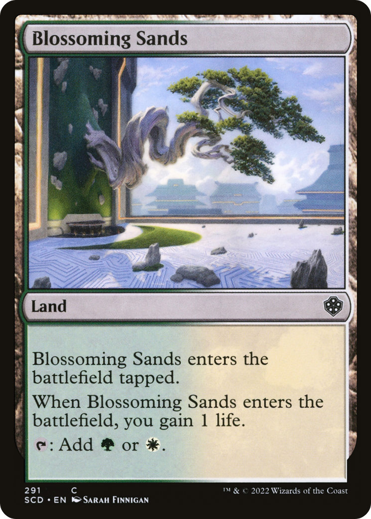 Blossoming Sands [Starter Commander Decks] | Exor Games Truro