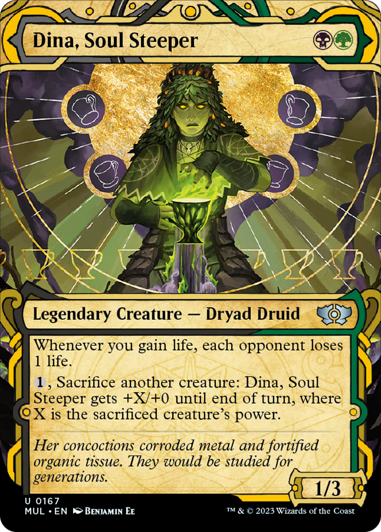 Dina, Soul Steeper (Halo Foil) [Multiverse Legends] | Exor Games Truro