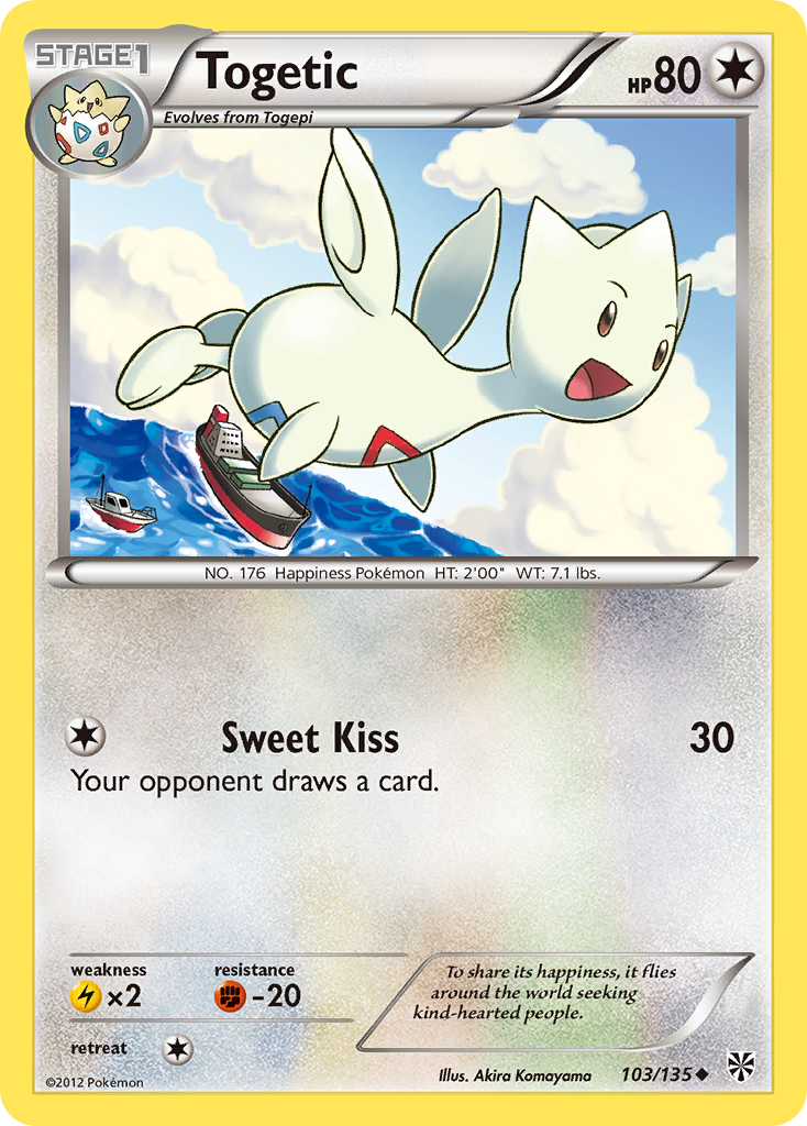 Togetic (103/135) [Black & White: Plasma Storm] | Exor Games Truro