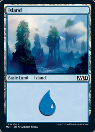 Island (265) [Core Set 2021] | Exor Games Truro