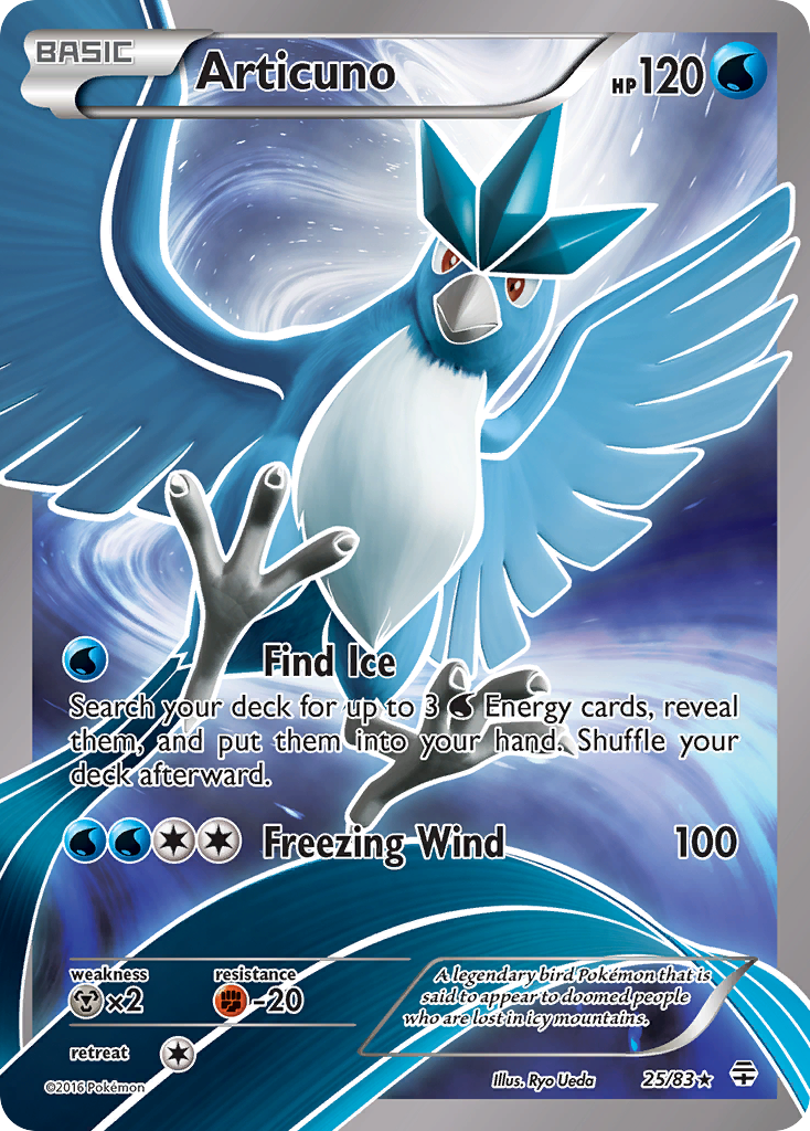 Articuno (25/83) [XY: Generations] | Exor Games Truro