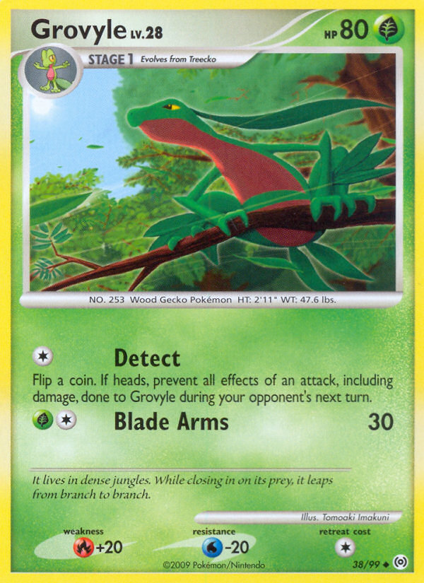 Grovyle (38/99) [Platinum: Arceus] | Exor Games Truro