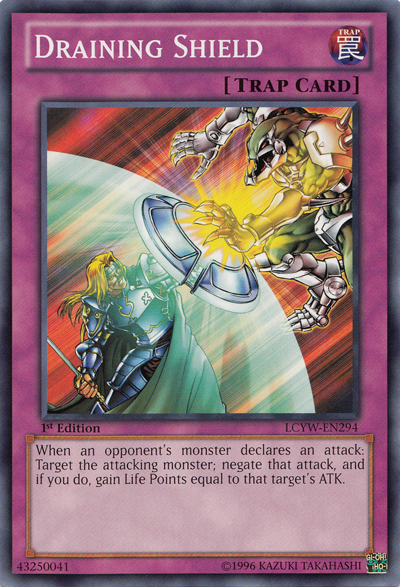 Draining Shield [LCYW-EN294] Common | Exor Games Truro