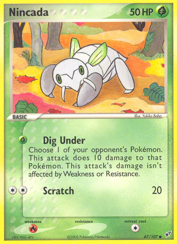 Nincada (67/107) [EX: Deoxys] | Exor Games Truro
