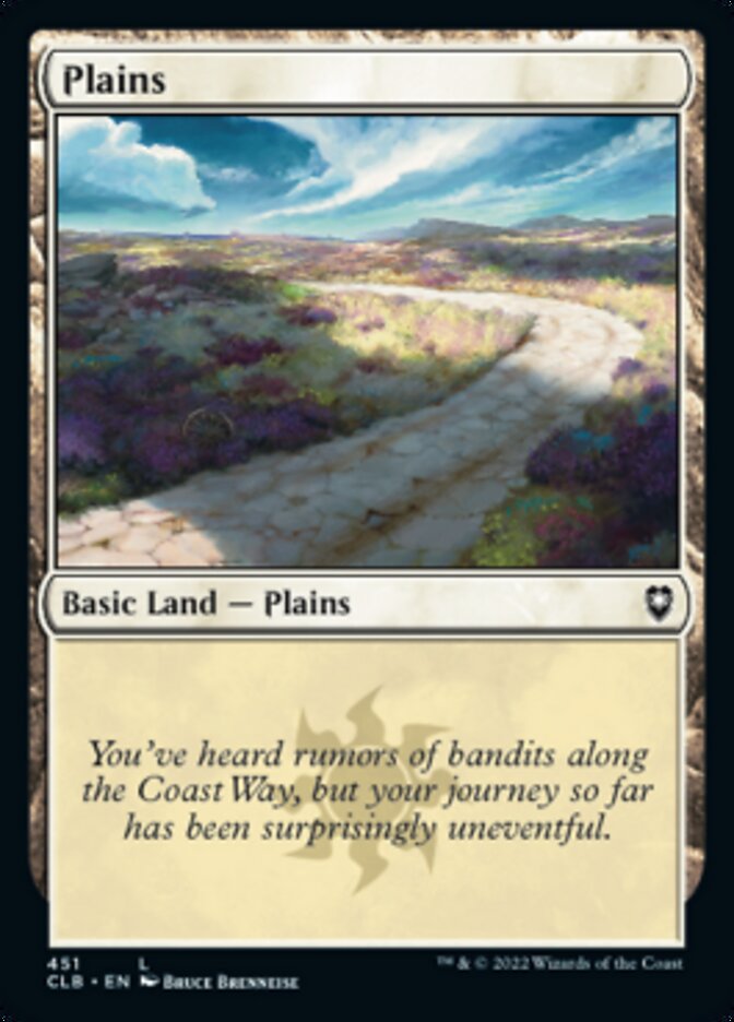 Plains (451) [Commander Legends: Battle for Baldur's Gate] | Exor Games Truro