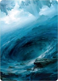 Island 3 Art Card [Zendikar Rising Art Series] | Exor Games Truro