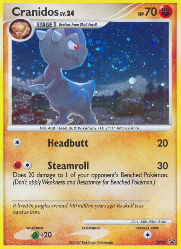 Cranidos (DP07) [Diamond & Pearl: Black Star Promos] | Exor Games Truro