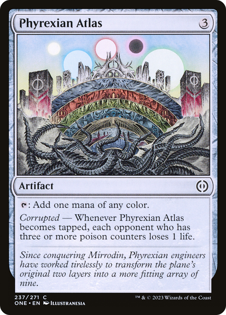 Phyrexian Atlas [Phyrexia: All Will Be One] | Exor Games Truro